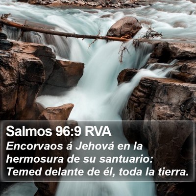Salmos 96:9 RVA Bible Verse Image