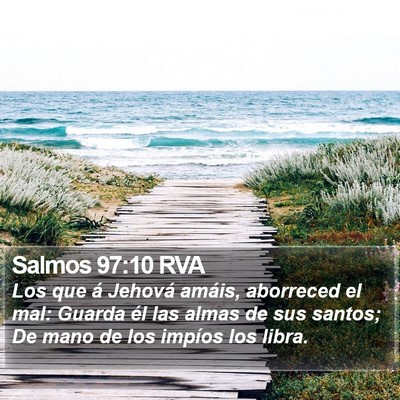 Salmos 97:10 RVA Bible Verse Image