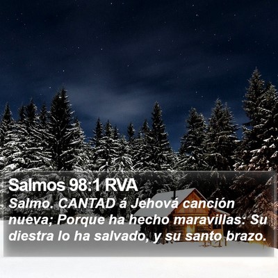 Salmos 98:1 RVA Bible Verse Image