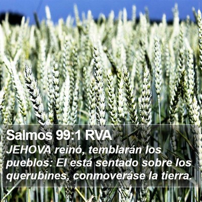 Salmos 99:1 RVA Bible Verse Image