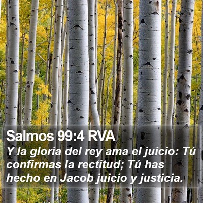 Salmos 99:4 RVA Bible Verse Image