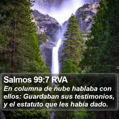 Salmos 99:7 RVA Bible Verse Image