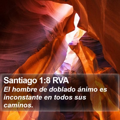 Santiago 1:8 RVA Bible Verse Image