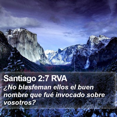 Santiago 2:7 RVA Bible Verse Image