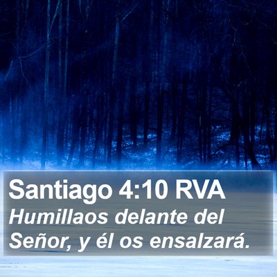 Santiago 4:10 RVA Bible Verse Image