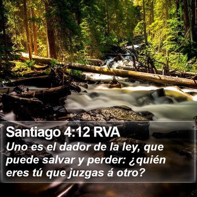 Santiago 4:12 RVA Bible Verse Image