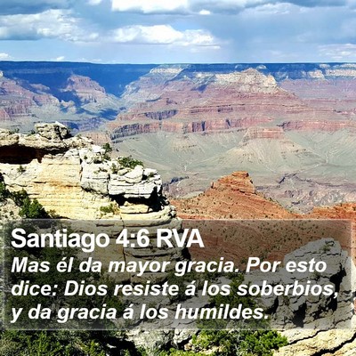 Santiago 4:6 RVA Bible Verse Image