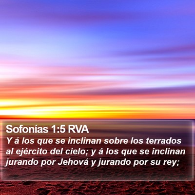 Sofonías 1:5 RVA Bible Verse Image