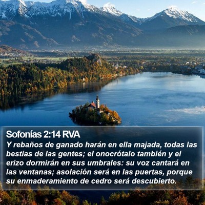 Sofonías 2:14 RVA Bible Verse Image