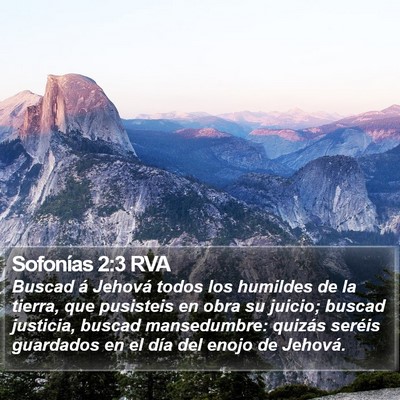 Sofonías 2:3 RVA Bible Verse Image