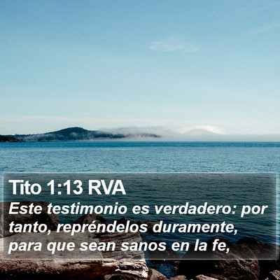 Tito 1:13 RVA Bible Verse Image