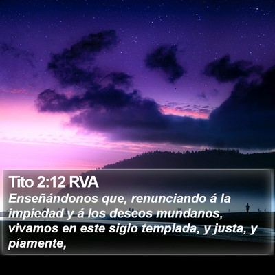 Tito 2:12 RVA Bible Verse Image