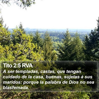Tito 2:5 RVA Bible Verse Image