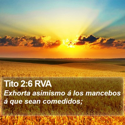 Tito 2:6 RVA Bible Verse Image