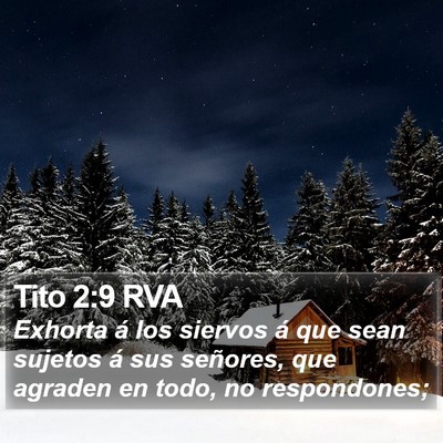 Tito 2:9 RVA Bible Verse Image