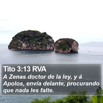 Tito 3:13 RVA Bible Verse Image