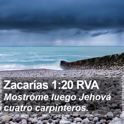 Zacarías 1:20 RVA Bible Verse Image
