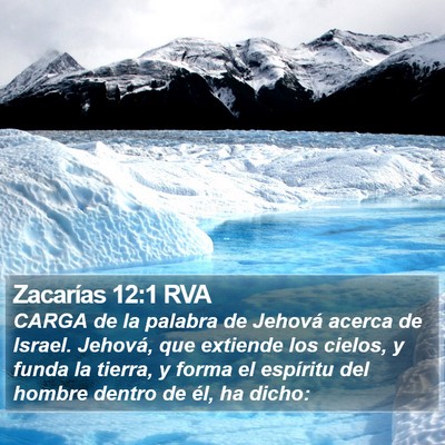 Zacarías 12:1 RVA Bible Verse Image