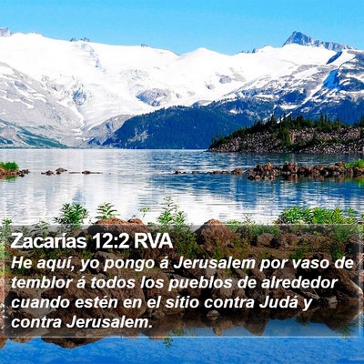 Zacarías 12:2 RVA Bible Verse Image