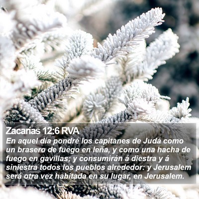 Zacarías 12:6 RVA Bible Verse Image
