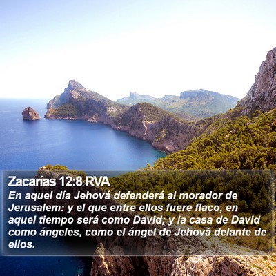 Zacarías 12:8 RVA Bible Verse Image