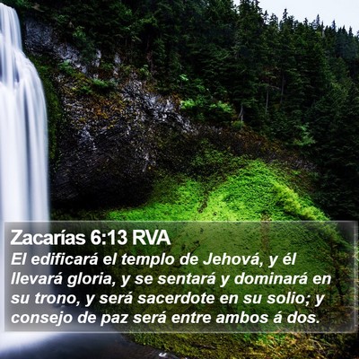 Zacarías 6:13 RVA Bible Verse Image