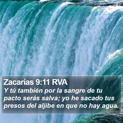 Zacarías 9:11 RVA Bible Verse Image