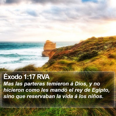 Éxodo 1:17 RVA Bible Verse Image