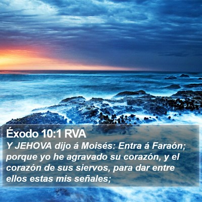 Éxodo 10:1 RVA Bible Verse Image