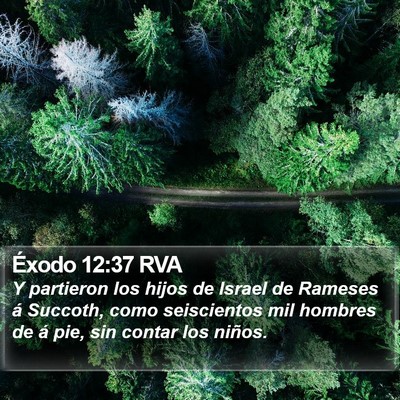 Éxodo 12:37 RVA Bible Verse Image