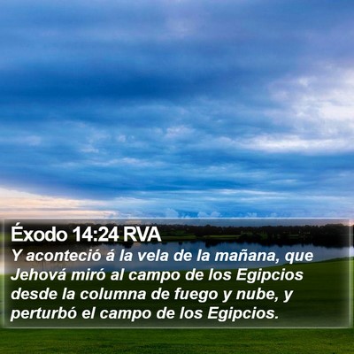 Éxodo 14:24 RVA Bible Verse Image