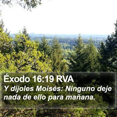 Éxodo 16:19 RVA Bible Verse Image