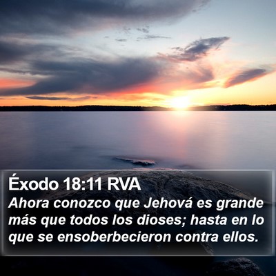 Éxodo 18:11 RVA Bible Verse Image