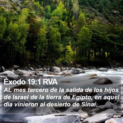 Éxodo 19:1 RVA Bible Verse Image