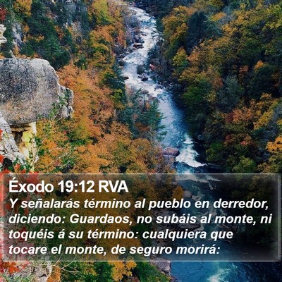Éxodo 19:12 RVA Bible Verse Image