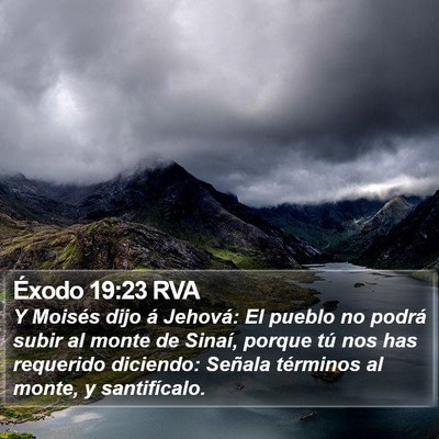 Éxodo 19:23 RVA Bible Verse Image