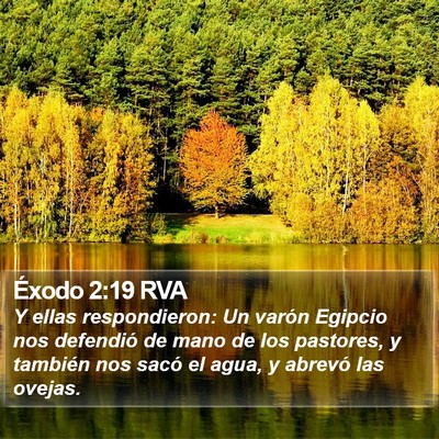 Éxodo 2:19 RVA Bible Verse Image