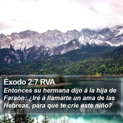 Éxodo 2:7 RVA Bible Verse Image