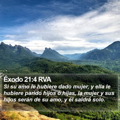 Éxodo 21:4 RVA Bible Verse Image