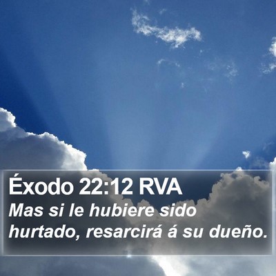 Éxodo 22:12 RVA Bible Verse Image
