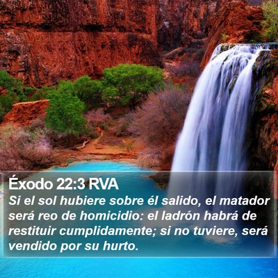 Éxodo 22:3 RVA Bible Verse Image