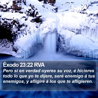 Éxodo 23:22 RVA Bible Verse Image