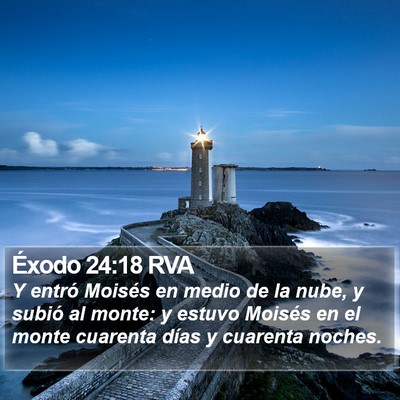 Éxodo 24:18 RVA Bible Verse Image