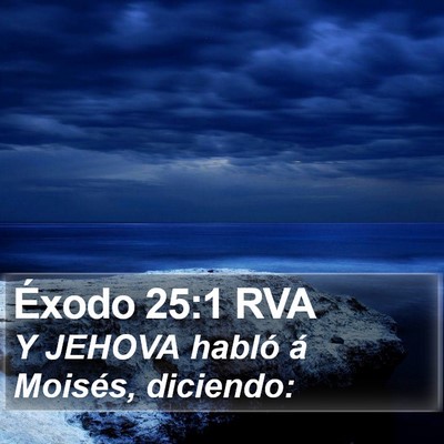 Éxodo 25:1 RVA Bible Verse Image