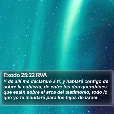 Éxodo 25:22 RVA Bible Verse Image