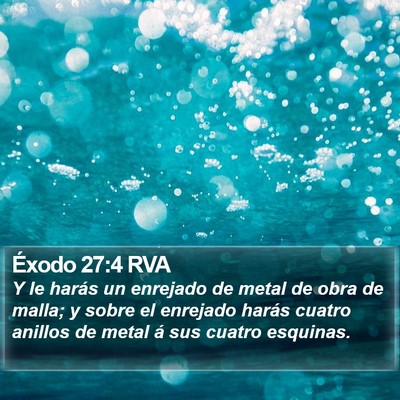 Éxodo 27:4 RVA Bible Verse Image