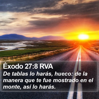 Éxodo 27:8 RVA Bible Verse Image