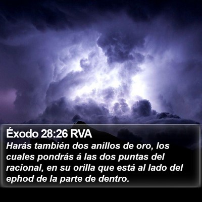 Éxodo 28:26 RVA Bible Verse Image