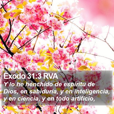 Éxodo 31:3 RVA Bible Verse Image