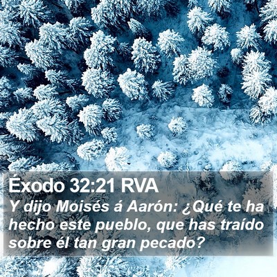 Éxodo 32:21 RVA Bible Verse Image